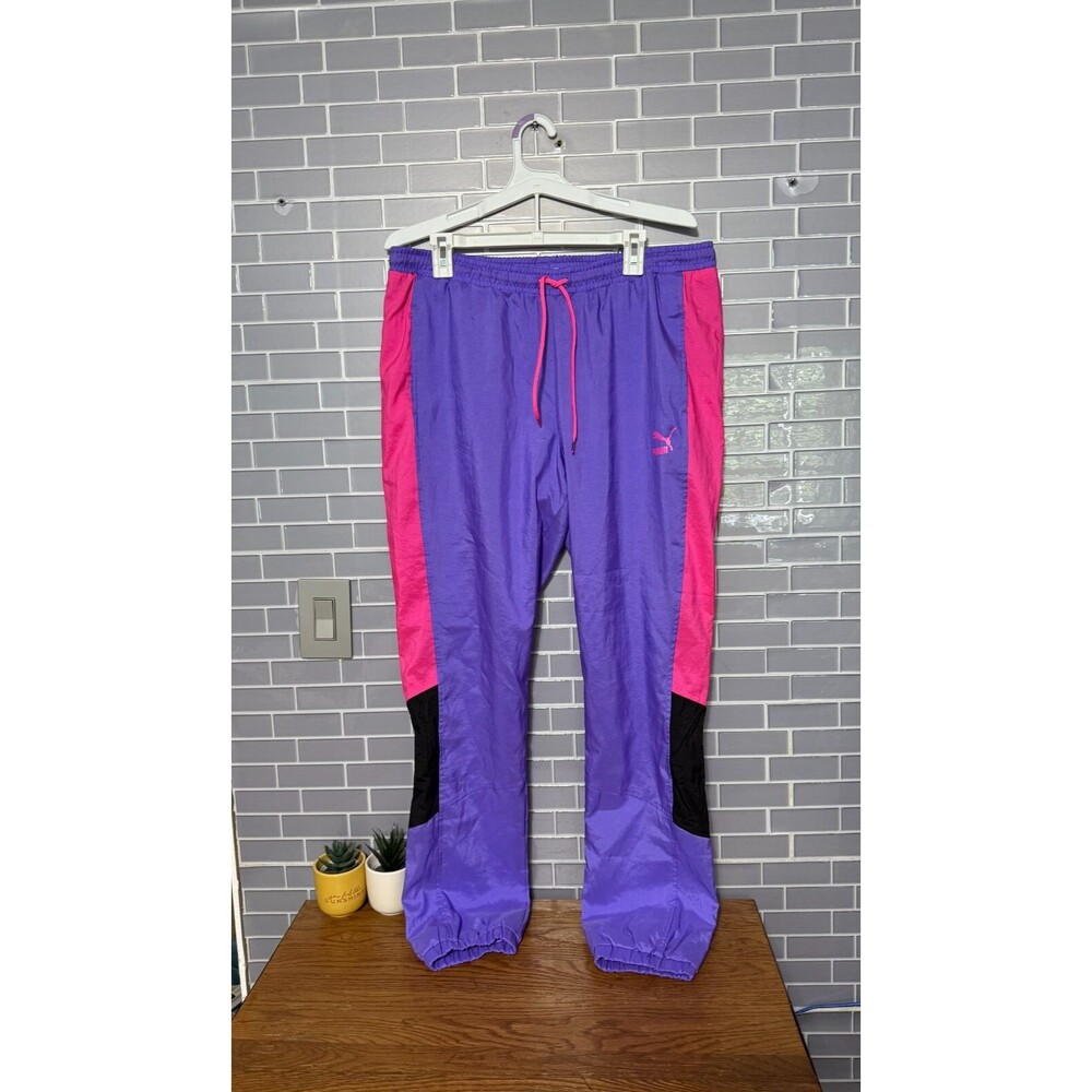 PUMA Colorblock Track Pants - Size XL - Excellent Used Condition